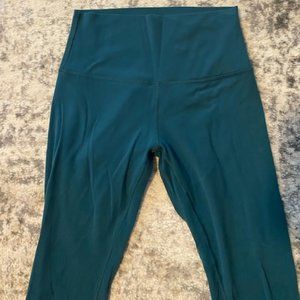 Lululemon Align Pant 25" - Size 6, Teal